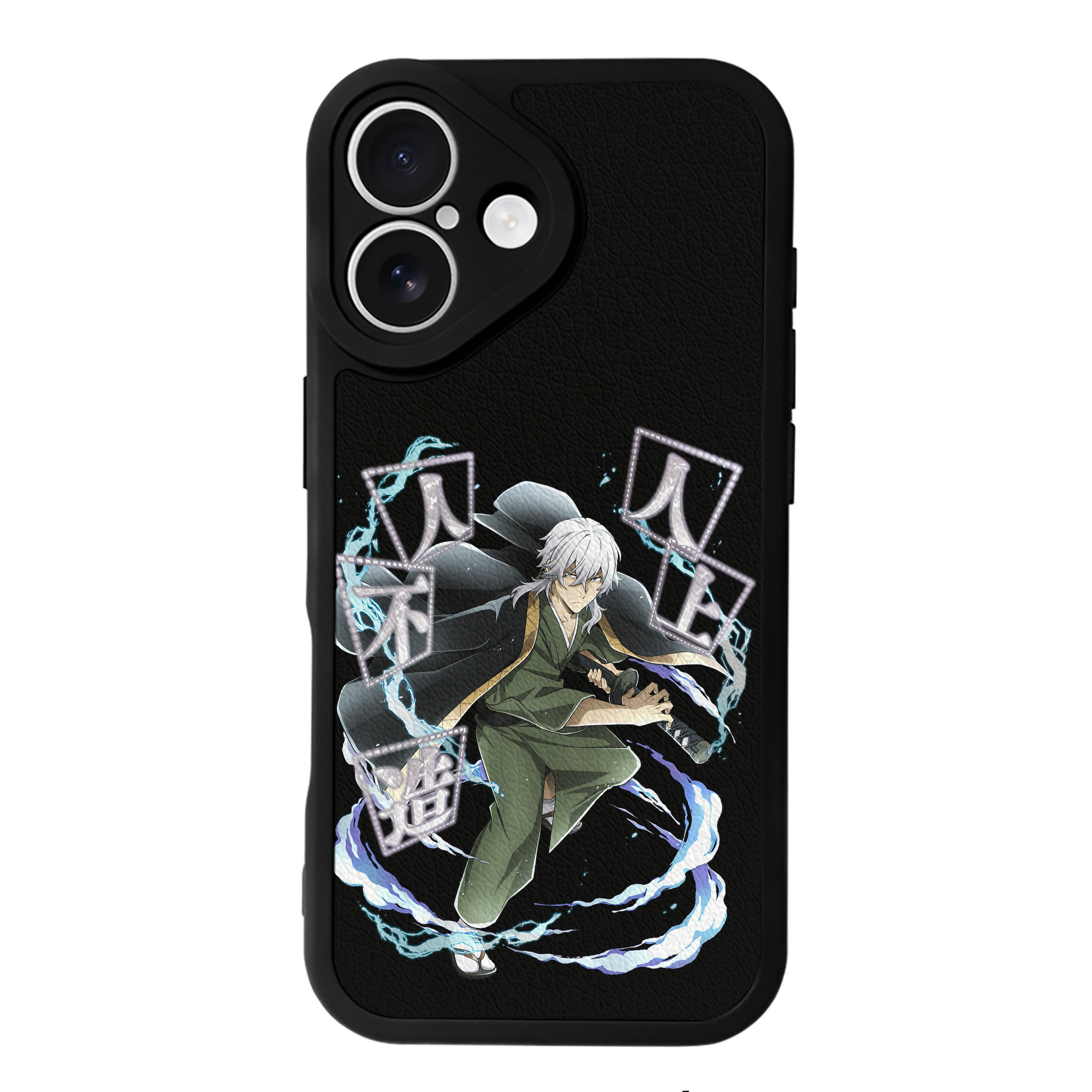 （画像用） 文豪ストレイドッグス Bungo Stray Dogs 【iPhone 16シリーズ対応】シリコンスマホケース（レザー調） 材質：シリコン